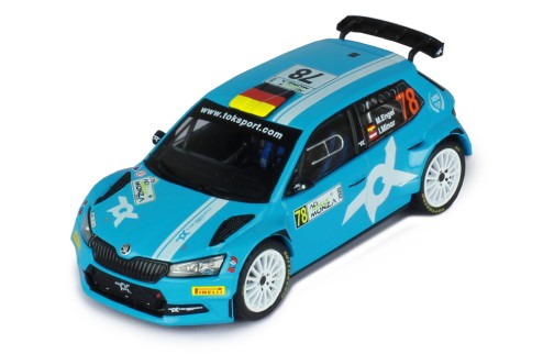 ŠKODA Fabia R5 Evo #78 M. Engel-I. Minor ACI Rally Monza 2020