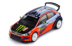 HYUNDAI i20 R5 #23 O. Solberg-A. Johnston Rallye Monte-Carlo 2021