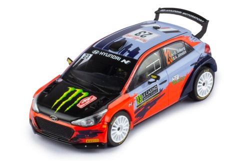 HYUNDAI i20 R5 #23 O. Solberg-A. Johnston Rallye Monte-Carlo 2021