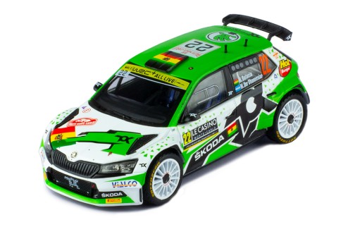 ŠKODA Fabia Rally2 EVO #22 M. Bulacia-M. Der Ohannesian Rally2 Rallye Monte-Carlo 2021
