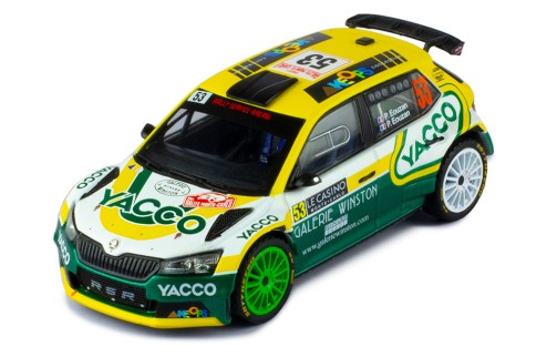 ŠKODA Fabia Rally2 EVO #53 P. Eouzan-P. Eouzan Rally2 Rallye Monte-Carlo 2021