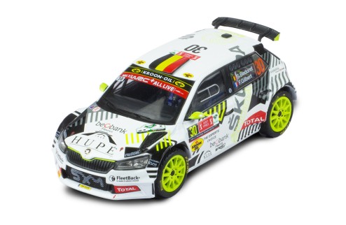 ŠKODA FABIA Rally2 EVO #30 S.Bedoret - F.Gilbert Rally Ypres 2021