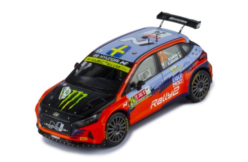 HYUNDAI i20 N Rally 2 #24 O.Solberg - A.Johnston Class Rally Ypres 2021