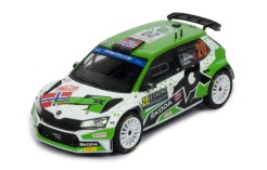 ŠKODA FABIA Rally2 EVO #20 A.Mikkelsen - E.Torstein Winner WRC2 Rallye Monte-Carlo 2022