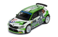 ŠKODA FABIA Rally2 EVO #22 N.Gryazin - K.Aleeksandrov Rallye Monte-Carlo 2022