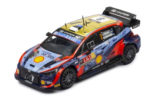 HYUNDAI i20 N Rally1 #8 O.Tanak - M.Järveoja Winner Ypres Rally 2022