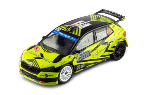 ŠKODA FABIA Rally2 (2023) #37 F.Delecour - S. De Castelli Rallye Monte-Carlo 2023