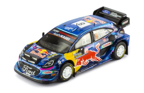 FORD PUMA Rally1 #8 O.Tanak - M.Jarveoja Wiiner Rally Sweden 2023 (wih night lights)