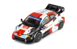 TOYOTA GR YARIS Rally1 HYBRID #17 S.Ogier - V.Landals Winner Rallye Monte-Carlo 2023 
