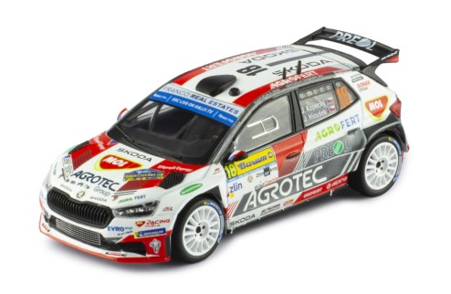ŠKODA FABIA Rally2 (2023) #18 J.Kopecky - J.Hlousek Winner Barum Rally 2023