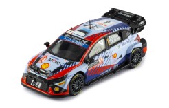 HYUNDAI i20 N Rally1 #8 O.Tanak - M.Jarveoj Rallye Monte-Carlo 2024 (with night lights)