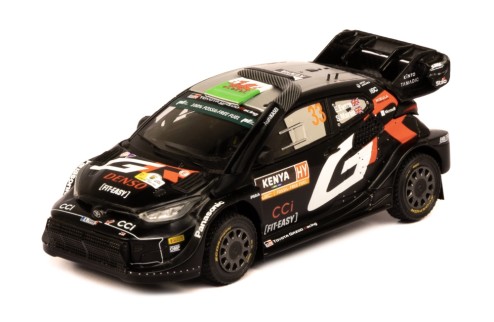 TOYOTA GR YARIS Rally1 Hybrid #33 E.Evans - S.Martin Safari Rally Kenya 2024 