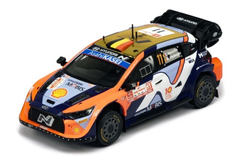 HYUNDAI i20 N Rally1 #11 T.Neuville - M.Wydaeghe Rallye Poland 2024 (400 stages wins in WRC) 