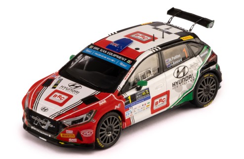 HYUNDAI i20 N Rally2 #1 H.Paddon - J.Kennard Winner Rally Ceredigion 2024