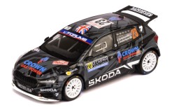 ŠKODA FABIA RS Rally2 #23 G.Greensmith - J.Andersson Rallye Monte-Carlo 2025