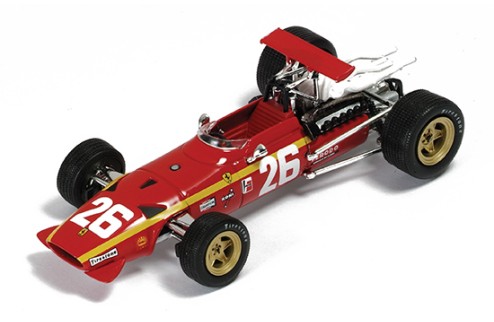 Ferrari 312 F1 #26 J. Ickx Winner French GP Rouen 1968