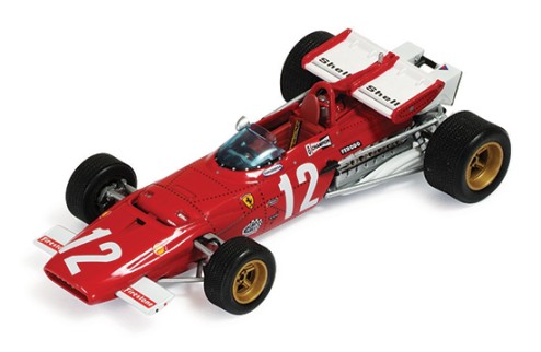 Ferrari 312B #12 Jacky Ickx Winner Austria GP Zeltweg 1970