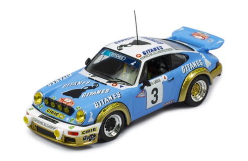PORSCHE 911 CARRERA RS #3 J.P.Nicolas - V.Laverne Winner Rallye Monte-Carlo 1978 with Figurines