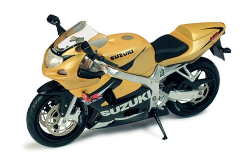 Suzuki GSXR 600 Yellow
