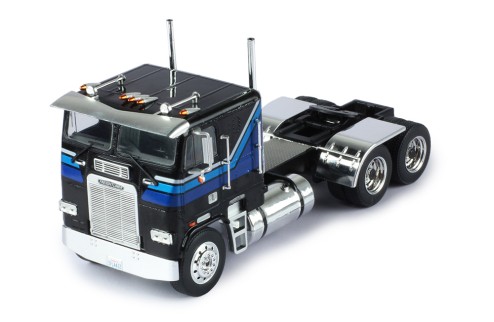 FREIGHTLINER FLA 1993 Black/Blue & white Lines