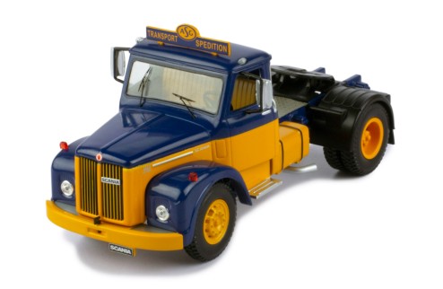 SCANIA 110 Super 1953 Blue and Yellow