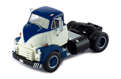 GMC 950 COE 1954 White and Blue