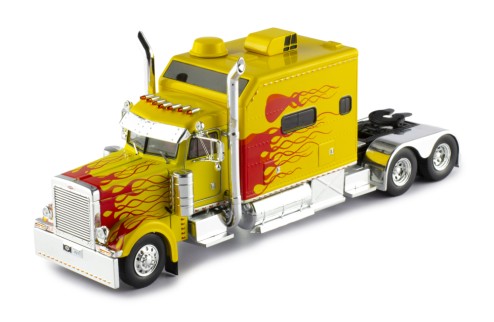 PETERBILT 379 Custom 2002 Yellow and Red