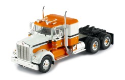 KENWORTH W925 1970 White and Orange
