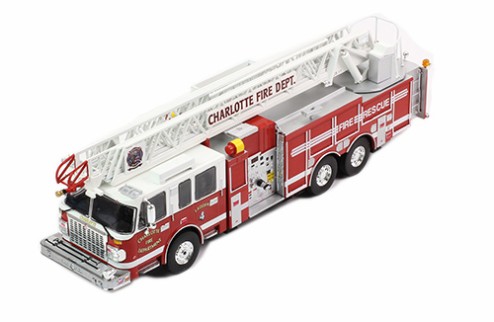 SMEAL 105” Aerial ladder - US Firetruck 2014 - Charlotte