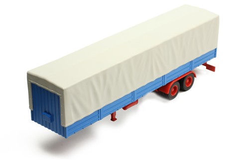 TRUCK Trailer with Canvas cover - Grey/Blue