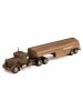 PETERBILT 281 1955 with tank trailer  “Rust effect ”