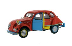 Citroën 2CV Picasso by Andy Saunders - - Red, Blue & Yellow - 2007