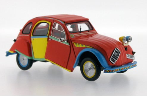 Citroën 2CV Picasso by Andy Saunders - - Red, Blue & Yellow - 2007