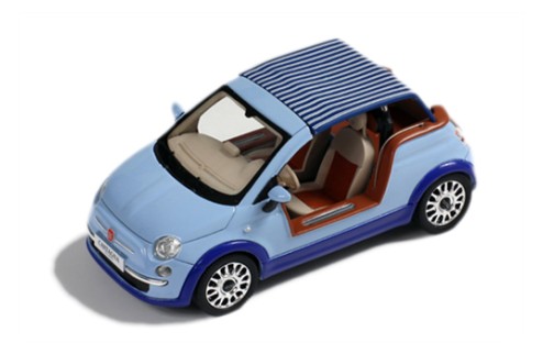 FIAT 500 Tender Two - Castagna Milano - Light Blue - 2008