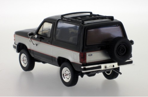 Ford Bronco II - 2 Tones Black/Silver - 1989