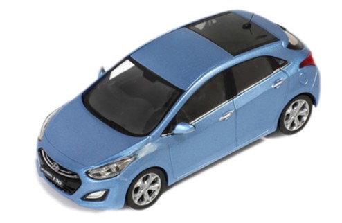 HYUNDAI i30 - Blue - 2012