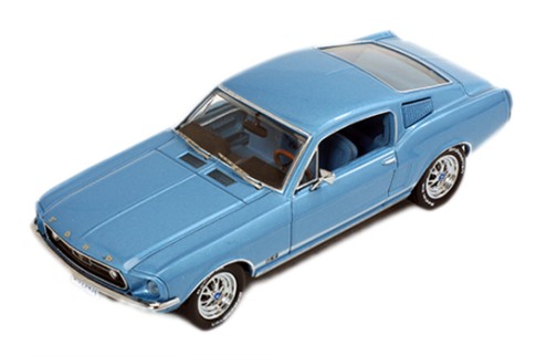 FORD Mustang Fastback - Blue - 1968