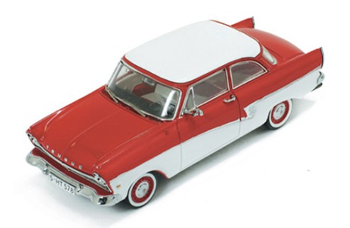 FORD Taunus 17M - Red/White - 1957
