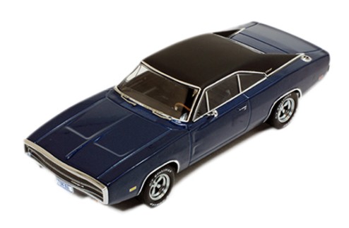 DODGE Charger 500 - Blue W/ Black Roof - 1970