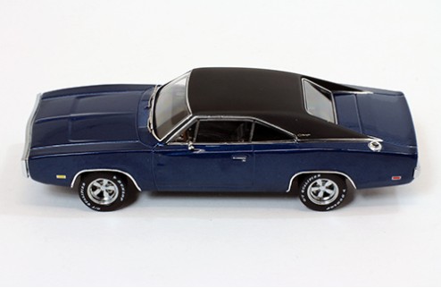 DODGE Charger 500 - Blue W/ Black Roof - 1970